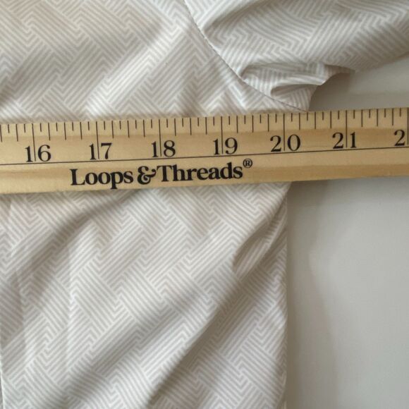 Liv Outdoor Nimbus Birch Geo Hooded Mesh Lined Water Resistant Travel Jacket M - Picture 5 of 14